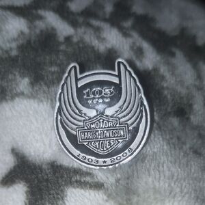 Harley-Davidson Silver 105th Anniversary Emblem